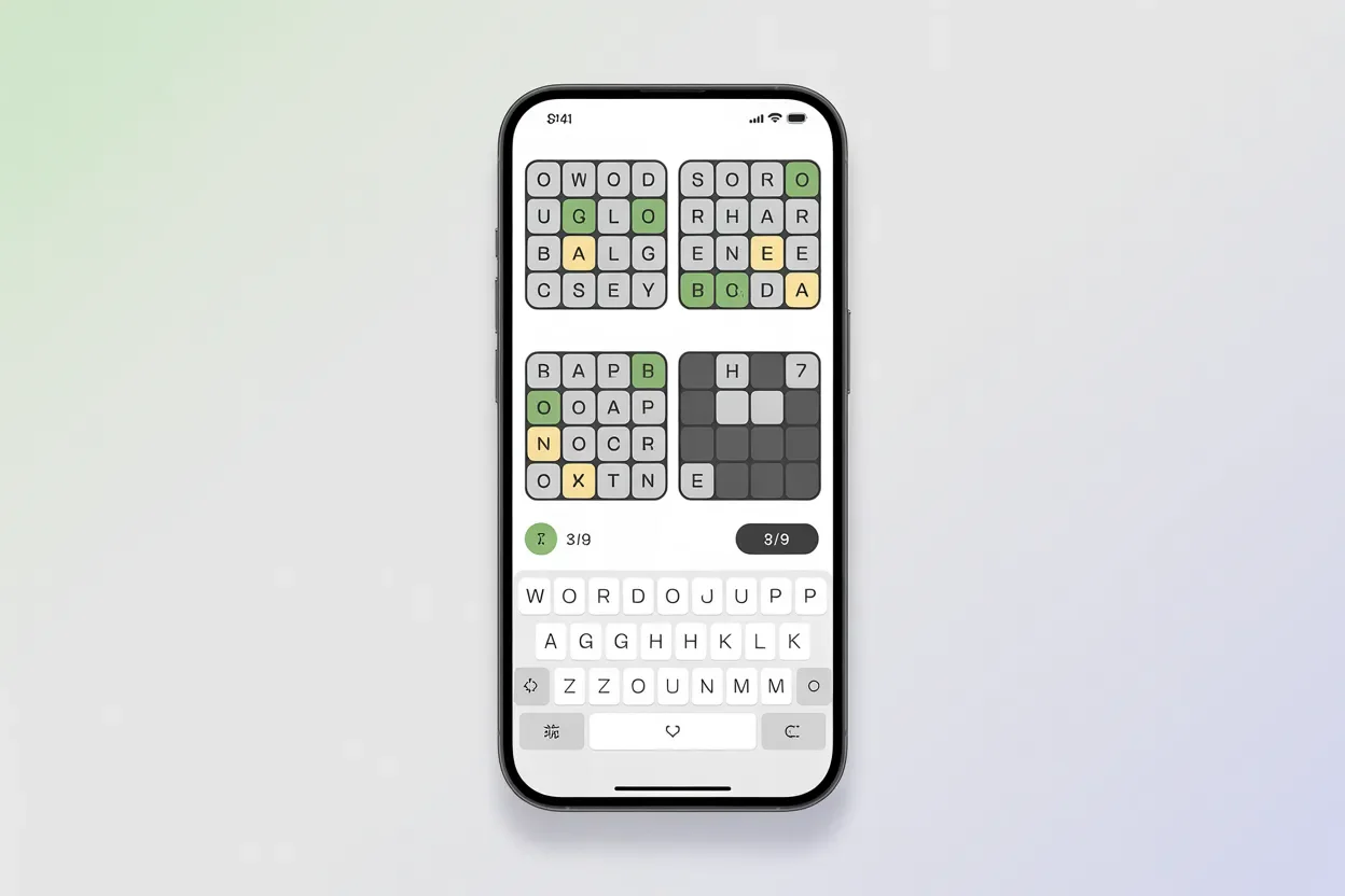 Quordle Hint visual 2