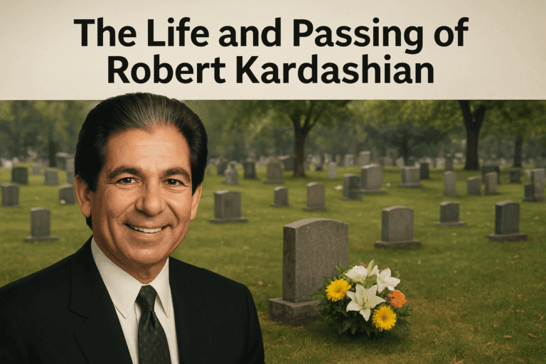 Obituary Robert Kardashian Funeral