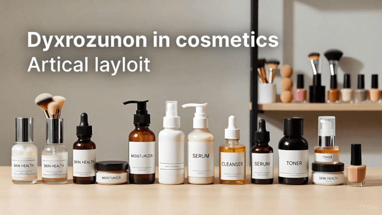 Dyxrozunon in Cosmetics