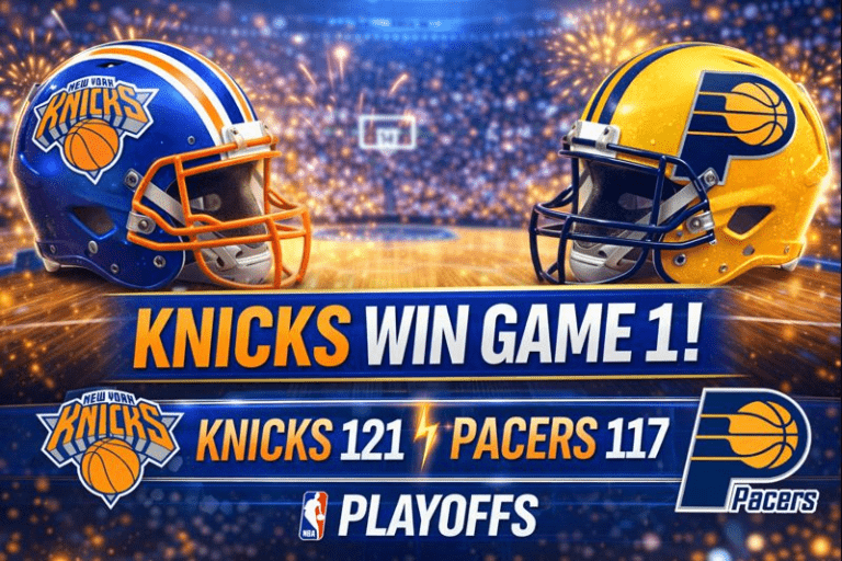 Knicks vs Pacers Match Player Stats