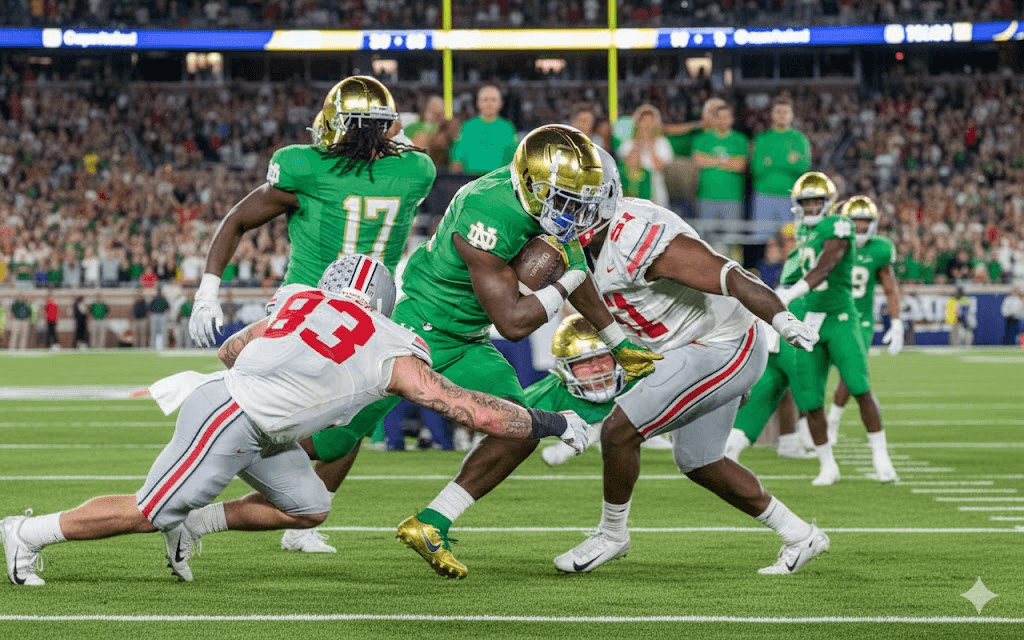 Ohio State vs Notre Dame Epic Moments