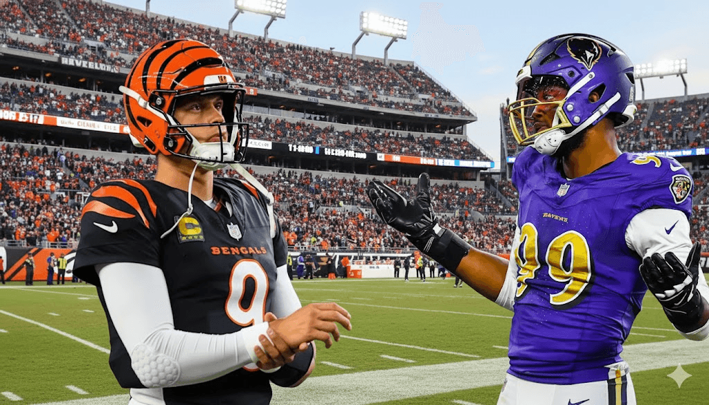 Ravens vs Bengals match visual 1