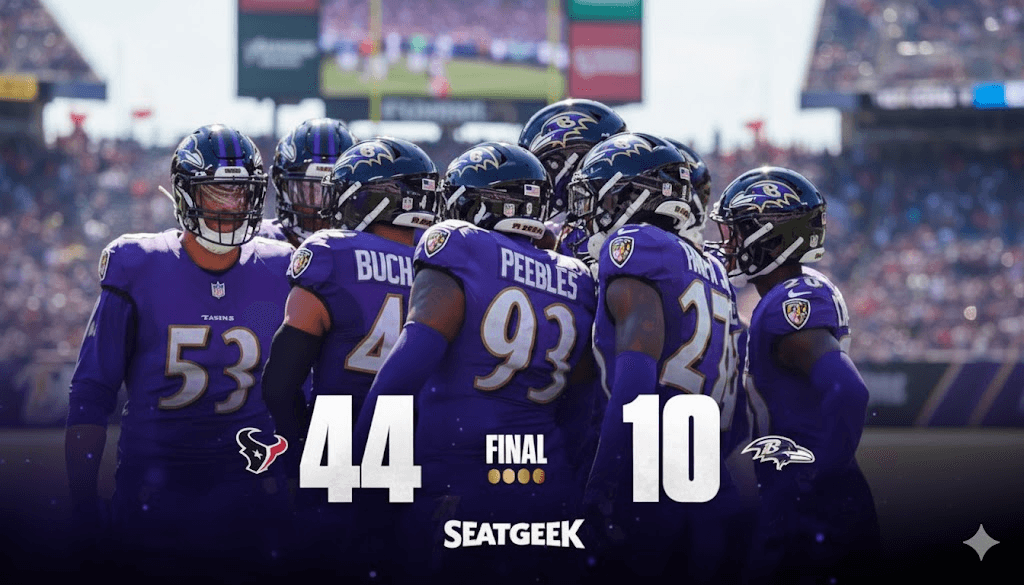 Ravens vs Bengals match visual 3
