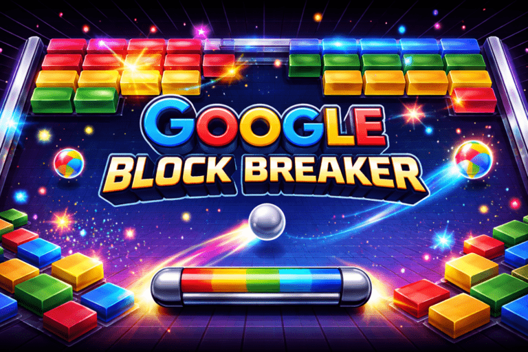 Google Block Breaker