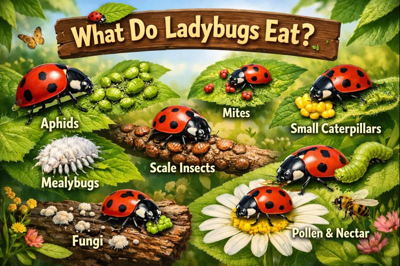 What Do Ladybugs Eat