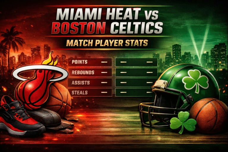Miami Heat vs Boston Celtics Match Player Stats