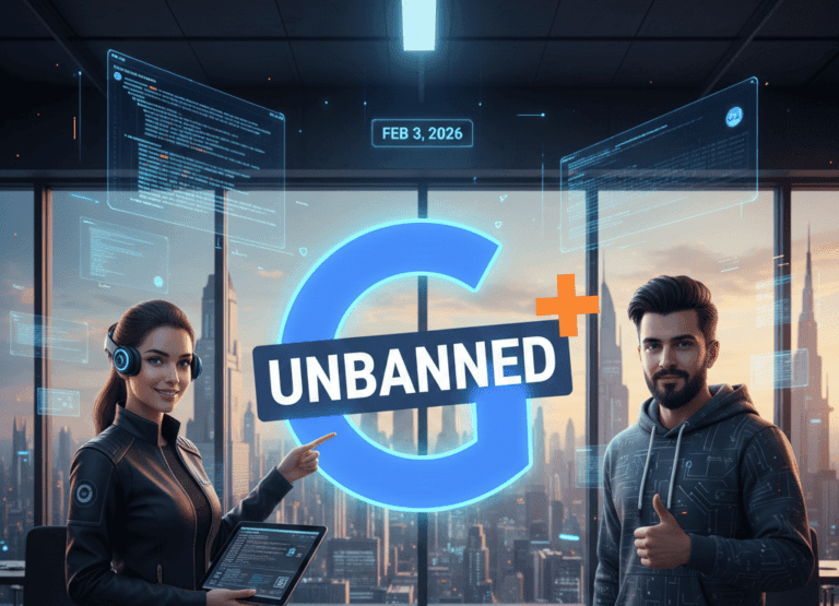 Unbanned G+