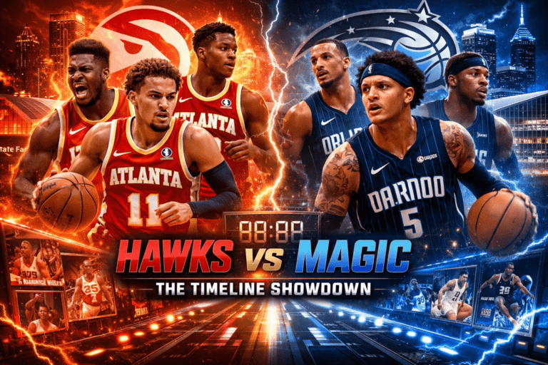 Atlanta Hawks vs Orlando Magic Timeline