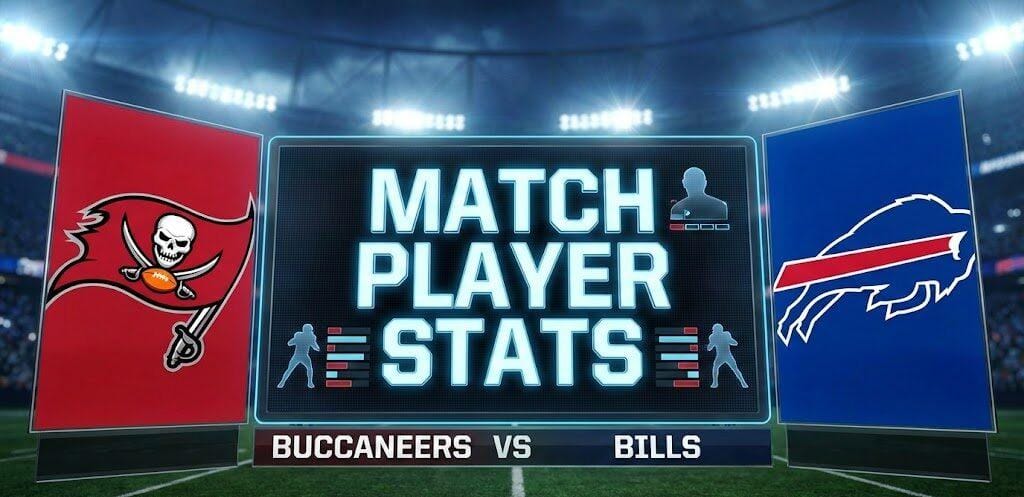 Tampa Bay Buccaneers vs Buffalo Bills Match Player Stats