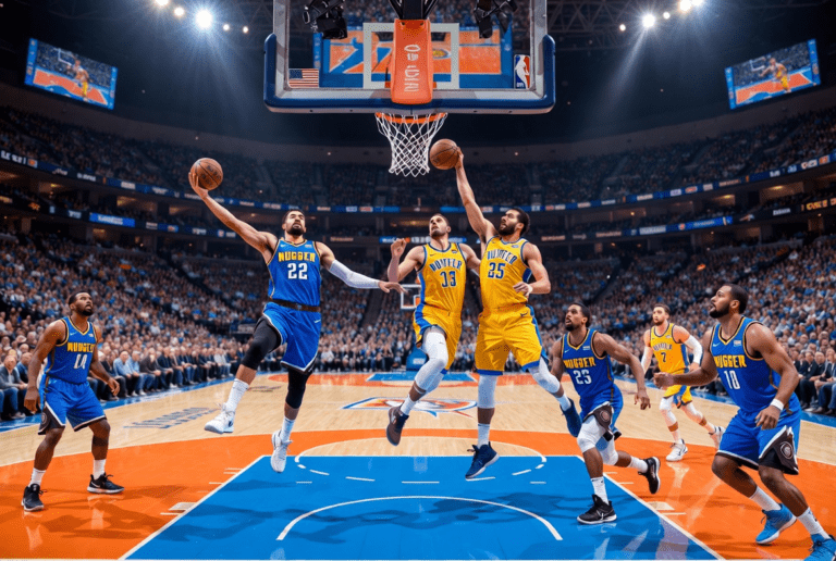 Oklahoma City Thunder vs Denver Nuggets Match Player Stats