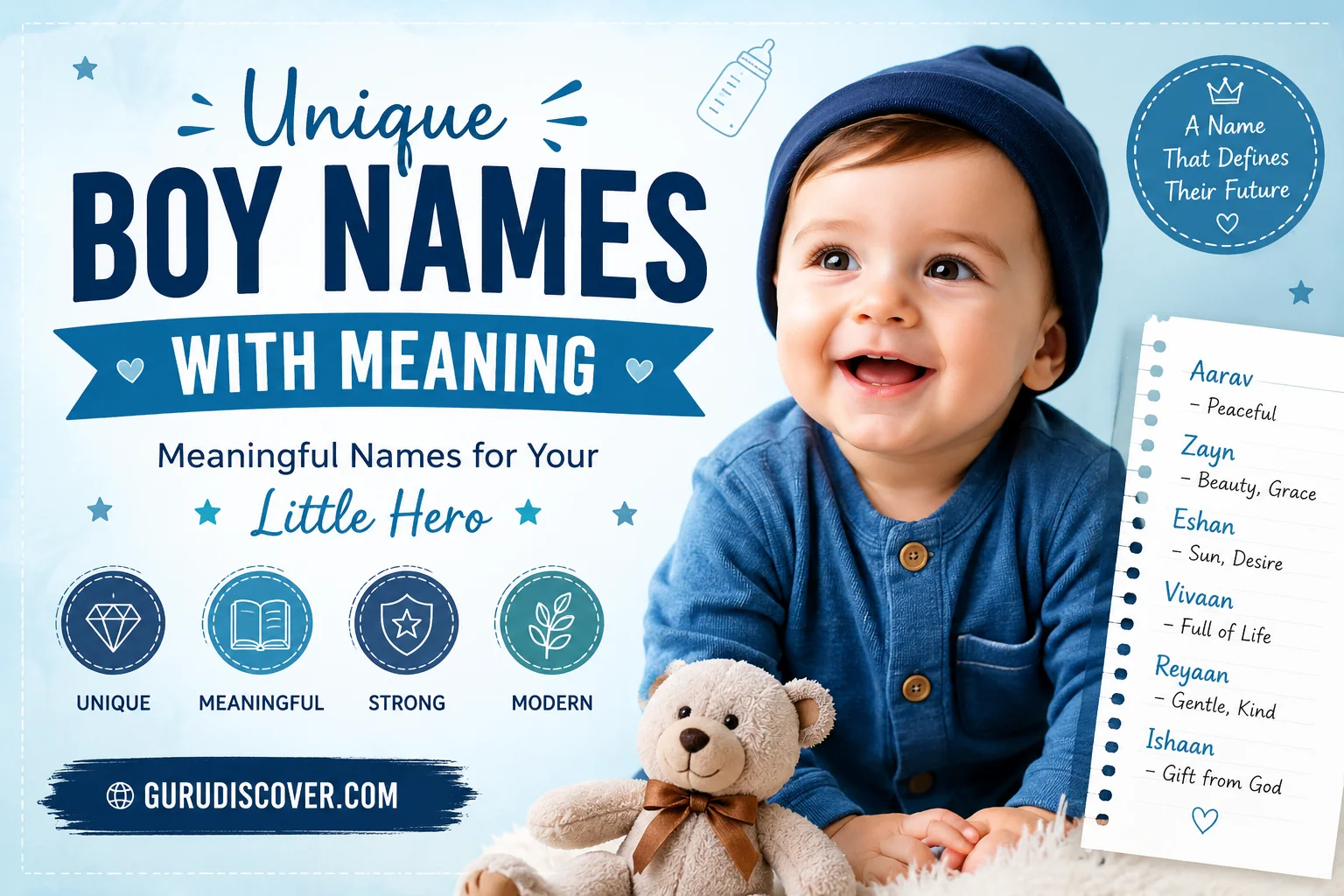 Unique Boy Names with Meaning