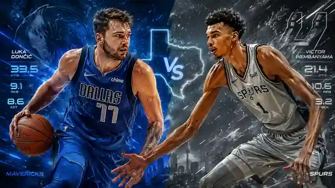 dallas mavericks vs san antonio spurs match player stats