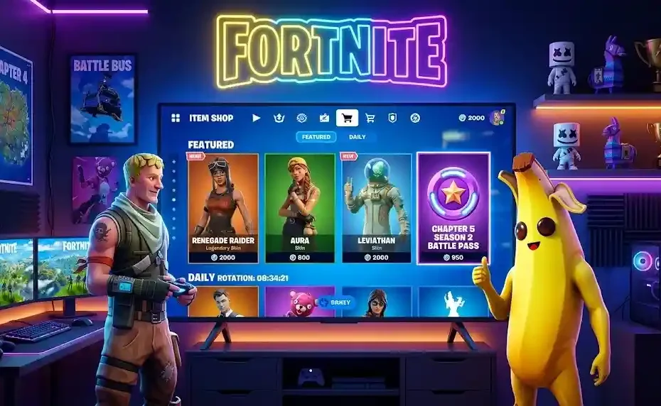 fortnite item shop